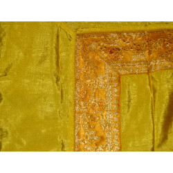 Screen painted relief (orange & gold)