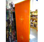 corner 3 doors paint orange losange