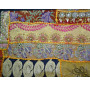 cover 40x40 cm in old Gujarat fabrics - 514