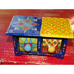 Tea or spices box 2 drawers...