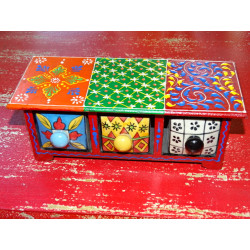Tea or spice box with 3...