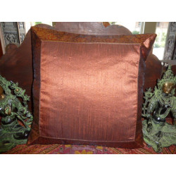 cushion cover 40x40 brown...
