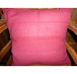 cushion cover Kérala 40x40 cm bordeaux unis