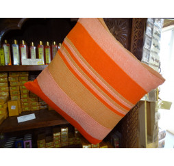 Cushion cover kerala 40x40 cm pink, orange and beige