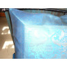 Cushion 40x40cm  turquoise brocade edge 1 elephants