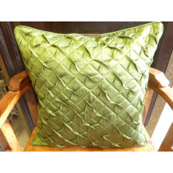 cushion cover green 40x40 cm