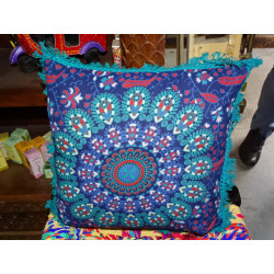 Ultramarine color cushion...