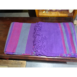 Indian bed top in purple...