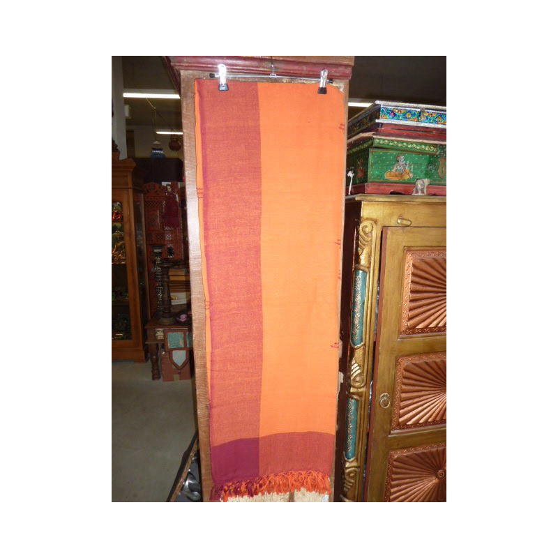 small kerala bordeaux orange - couture 150x220 cm