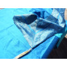 Nappes taffetas brocart 150x225 cm turquoise