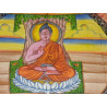 Tenture en coton de BUDDHA en méditation