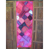Plaid ou tête de lit de couleur fushia (50x150 cm)