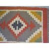 Hand-woven Dhurrie rug 100 x 63 cm - 3