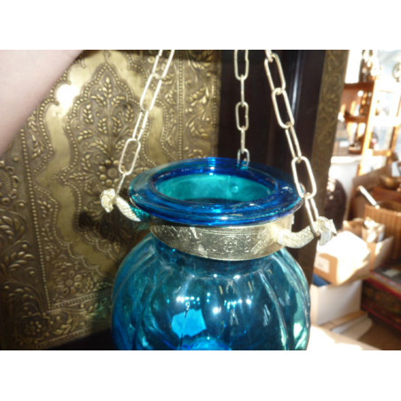 small lamp KHARBUJA turquoise
