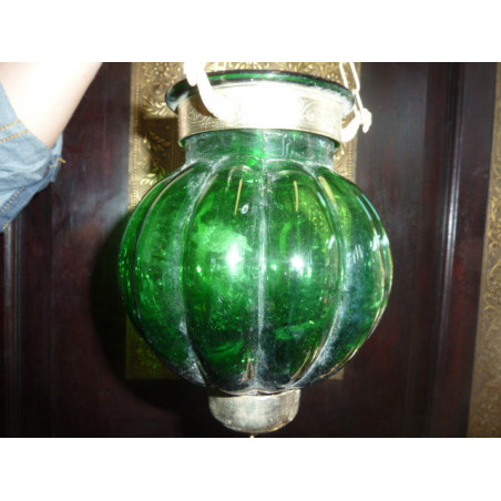small lamp KHARBUJA dark  green