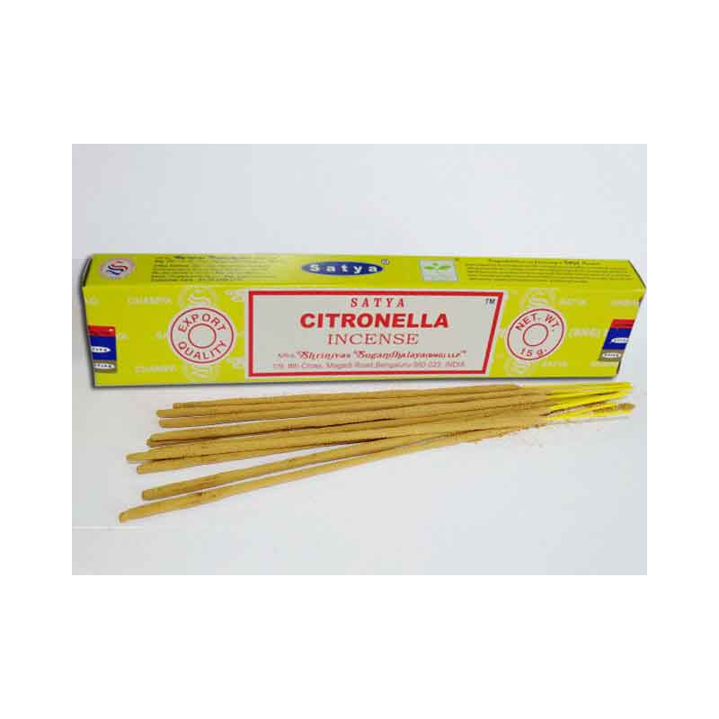 Lemongrass incense in sticks in boxes of 15 grams