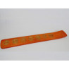 Incense stick holder in painted wood with 7 CHAKRAS - orange