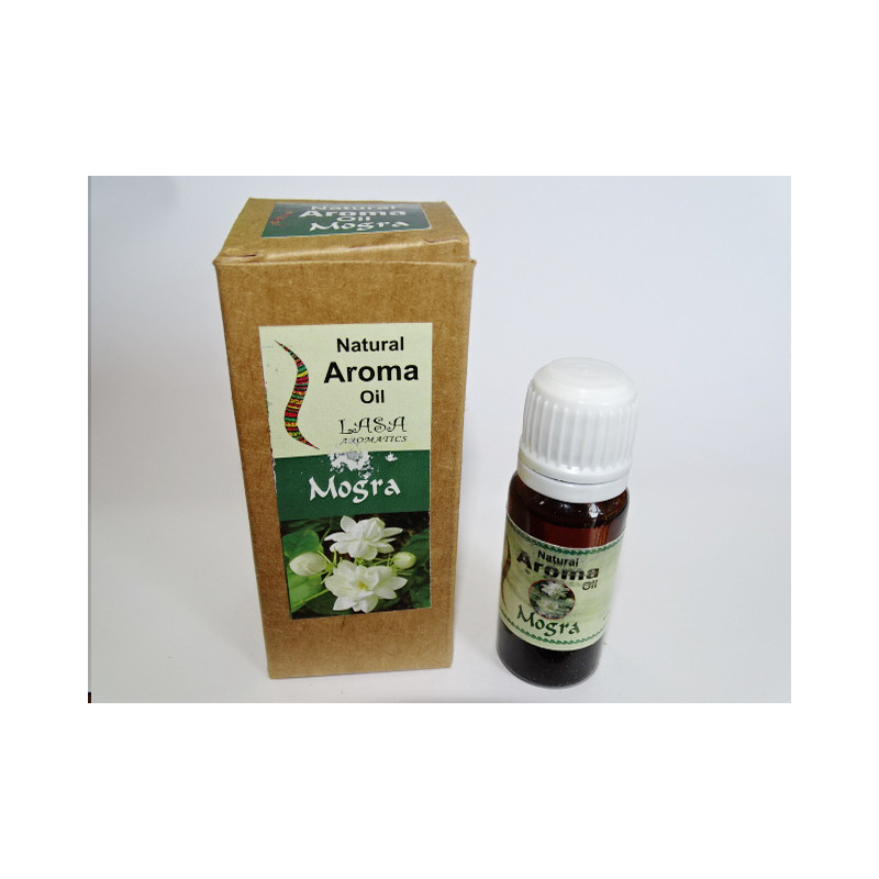 Parfum d'ambiance à diluer et chauffer  (10 ml) MOGRA (jasmin blanc)