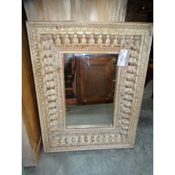 Large mirror carved and...