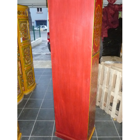 column highte doors bombées red losange