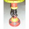 Pedestal embossed painted twisted (PM)