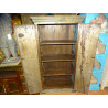 Old Indian bedroom wardrobe with 2 old carved doors