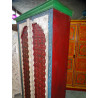 cabinet arch and iron muticolore - red
