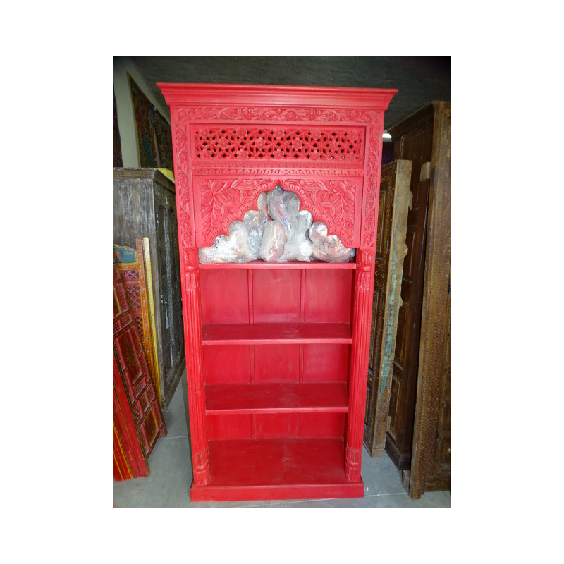 bookshelfs rosewood arch red