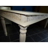 Solid mango table carved (183x90x76)