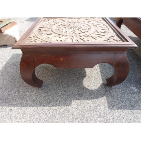 coffee table TRIBAL 75x75x40 cm