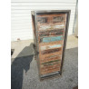 head bed hight industrial 2 drawers
