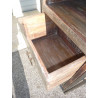 head bed hight industrial 2 drawers