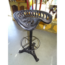 Bar stool or high cast iron...