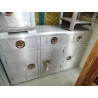 Large Buffet 3 doors and 3 drawers 140 cm
