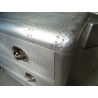 Large aviator chest of drawers with 3 drawers 105x40x80 cm
