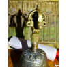 Tibetan bell and dorje diameter 7 cm and 13 cm high