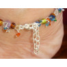 Anklets  beads multicolors