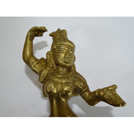 handle brass dancer indian gold