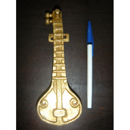 handle brass cythare gold