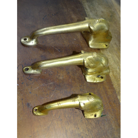 handle brass elephant gold MM