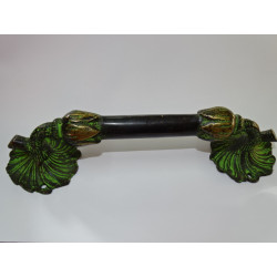Large handle with green...