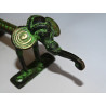 Bronze handle in the shape of a tribal elephant - 19 cm