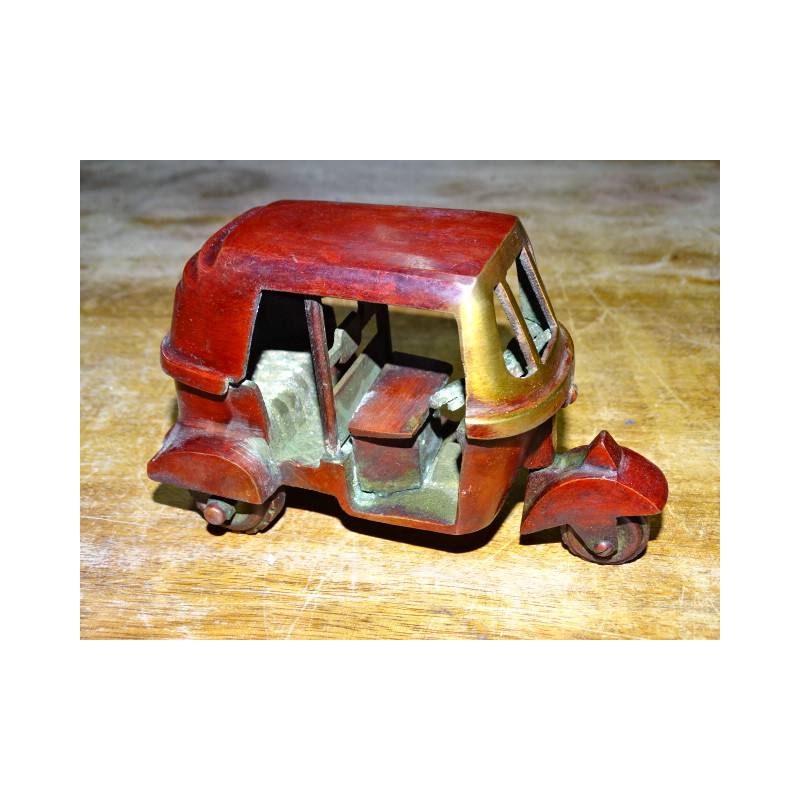 Auto Rickshaw brown patina (articulated wheels)