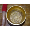 Damask singing bowl with Buddha inside (10 cm)