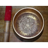 Damask singing bowl with Buddha inside (13 cm in diameter)