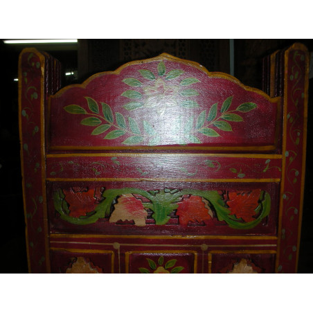 screen/head bed (flower red)