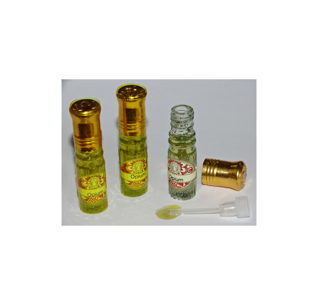 Natural Perfume Oils (3 x 2,5 ml) OPIUM