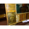 Mirror Buddha in recycled teak 120 x 90 cm horizontal