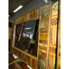 Mirror Buddha in recycled teak 120 x 60 cm horizontal