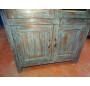 Small old dresser with turquoise patina 94x48x134 cm